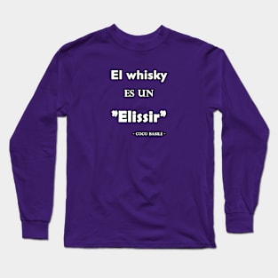 Whisky ES UN ELISSIR Long Sleeve T-Shirt